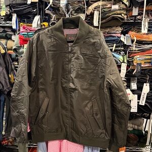 Ben Sherman Dark Green Bomber Jacket